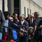 image for President Biden standing in line to vote