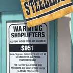 image for California's solution to shoplifters.