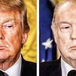 image for Trump without orange spray and his hairpiece