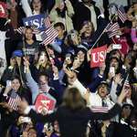 image for Harris campaign claims about 75K attended Ellipse rally during busy night in DC