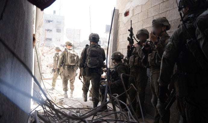 image for 'Complete surprise': IDF surrounds remaining terrorists in north Gaza, 60 surrender