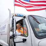 image for trump in a garbage truck