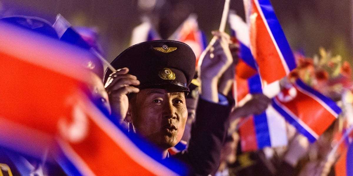 image for North Korean troops will become 'cannon fodder' if they join Russia's war against Ukraine, South Korea says