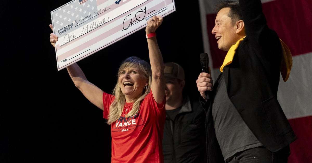 image for Elon Musk doesn't show at Philadelphia hearing over super PAC's $1 million lottery for voters
