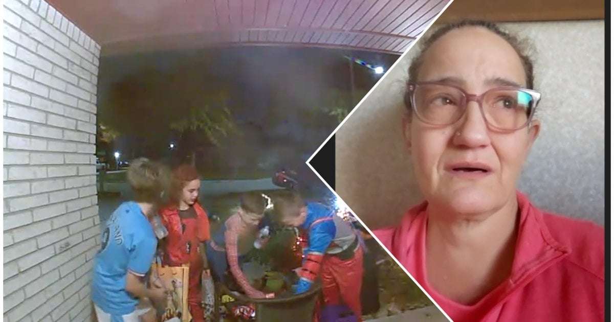 image for 'It's overwhelming.' Kids leave candy for family on Halloween after noticing sign about son's hospitalization