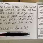 image for Got a hand written letter from someone in my community. A Texas town with a population of 427