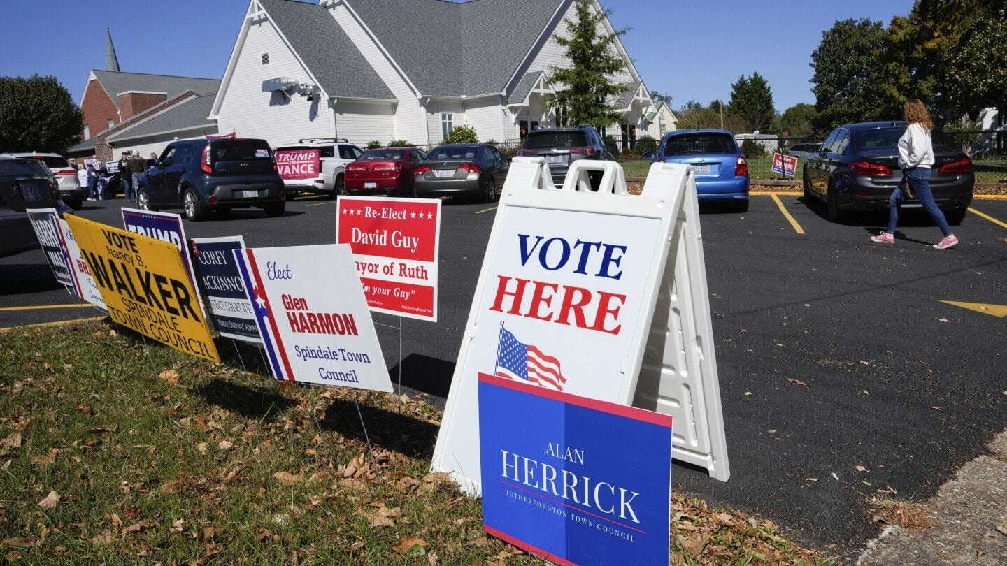 image for Early in-person voting in North Carolina exceeds 2020 total