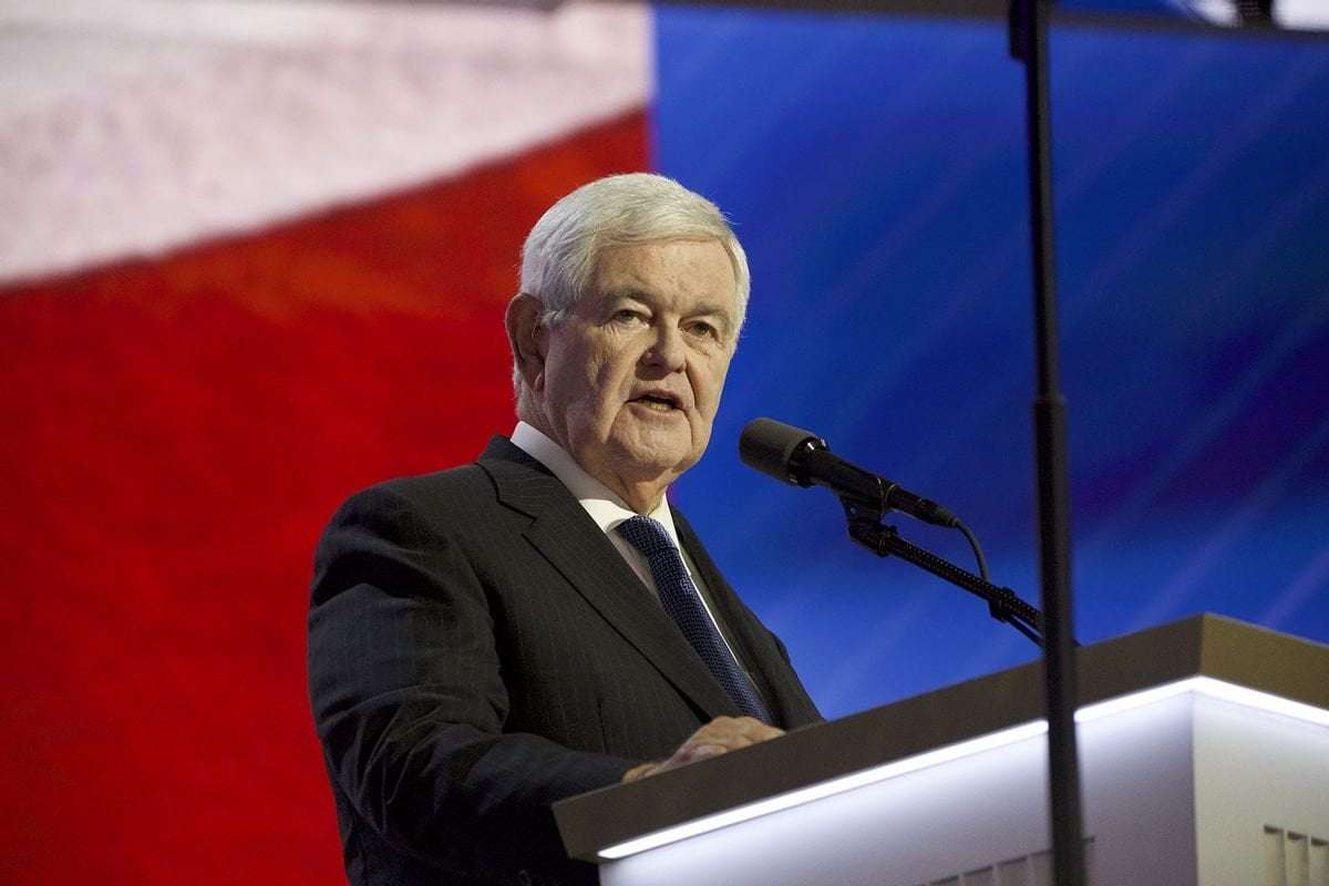 image for "That is sick!": Newt Gingrich loses it over ad informing women they can secretly vote for Harris