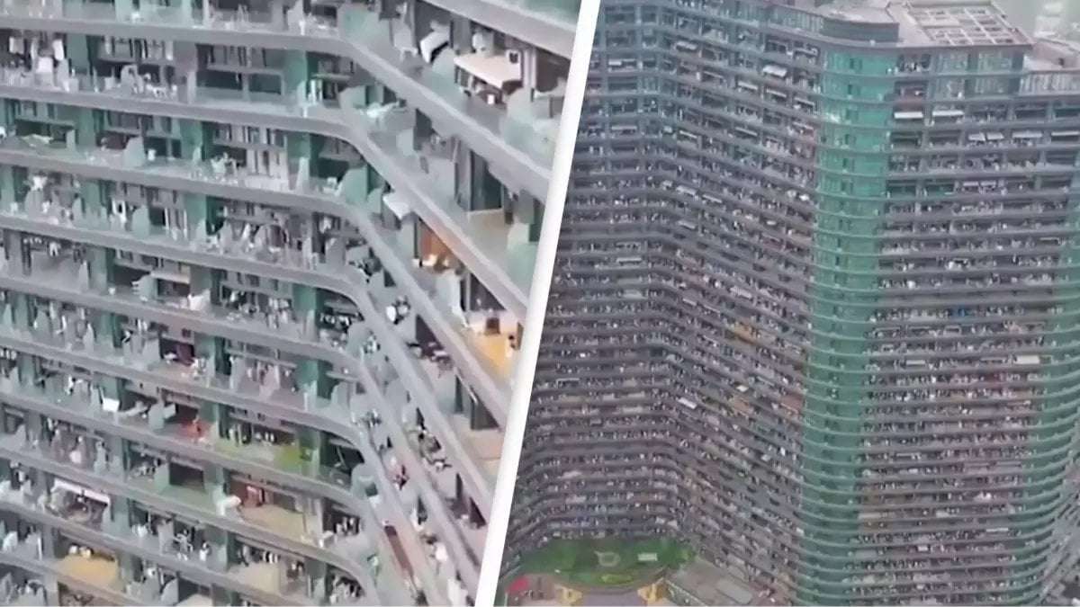 image for Inside ‘dystopian' apartment block where its 20,000 residents never need to leave
