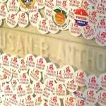 image for “I Voted” stickers covering the grave of Susan B. Anthony