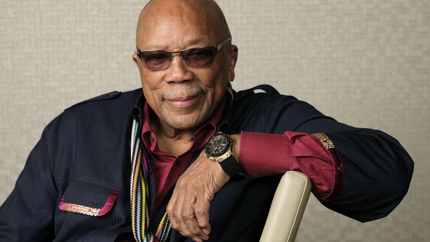 image for Quincy Jones, music titan who worked with everyone from Frank Sinatra to Michael Jackson, dies at 91