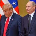 image for Helsinki 2018.  Trump insists on meeting with Putin with no other Americans allowed.