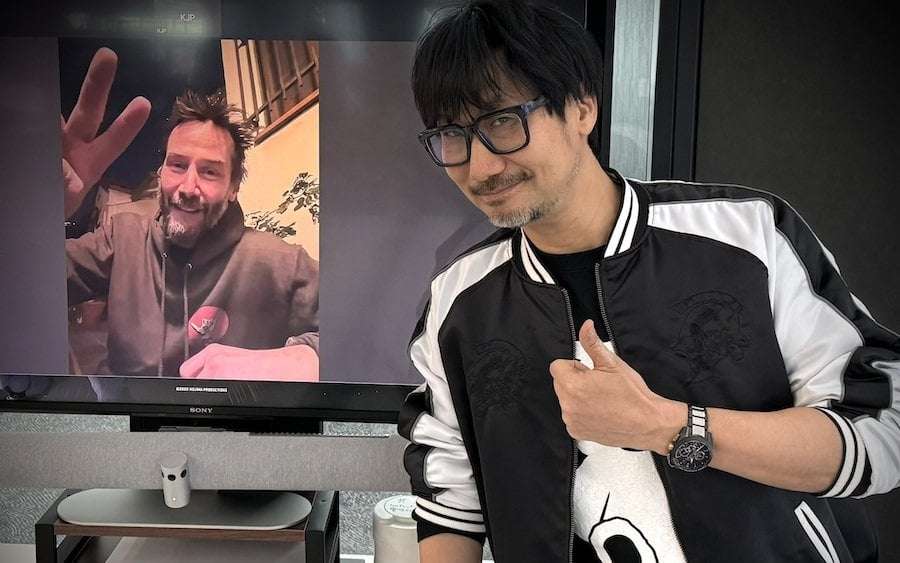 image for Hideo Kojima reveals meeting with Keanu Reeves, sparking collaboration rumors