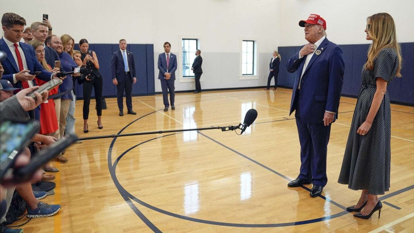 image for Trump snaps at reporter when asked about abortion: ‘Stop talking about that’