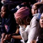 image for Photo of Kamala supporters in disbelief