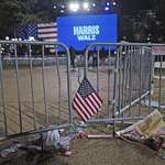 image for Harris supporters leaving the watch party site