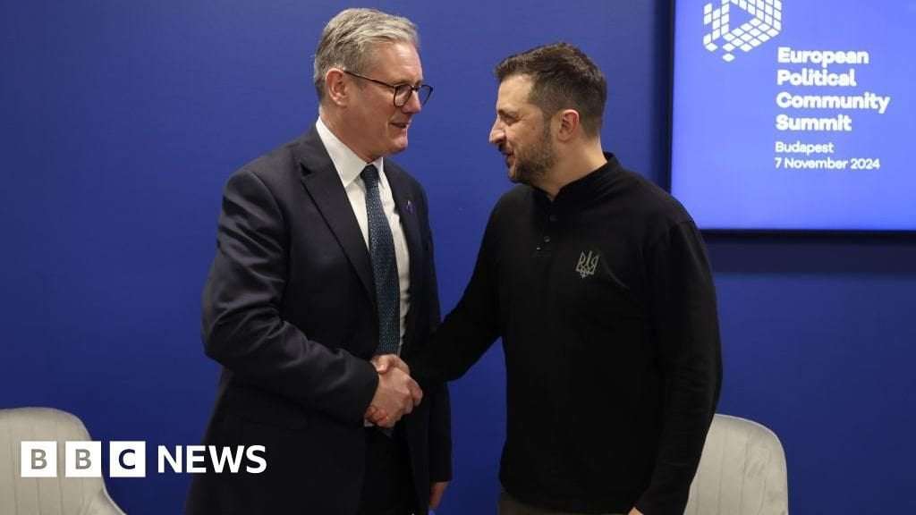 image for UK support for Ukraine 'iron-clad', Keir Starmer tells Zelensky
