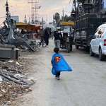 image for Super Man last seen in Gaza 🇵🇸