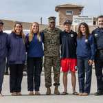 image for Lifeguards at Del Mar Beach, Calif. recognized for 122 documented saves on July 4th