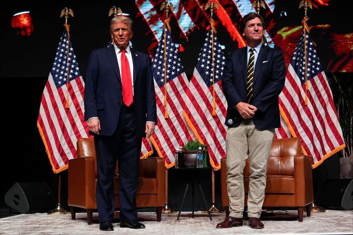 image for Tucker Carlson angrily accuses Senate Republicans of plotting ‘coup’ against Trump