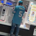 image for At the mall with my kids today and they wondered why I had to let that man know I loved his jersey…
