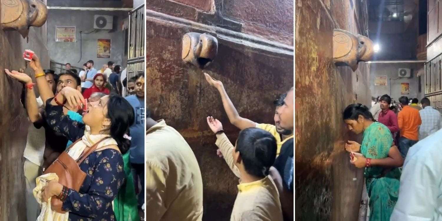 image for Devotees in India queue for ‘holy water’ that turned out to be AC condensation