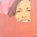 image for Kamala mural being painted over less than 24 hours after elections loss - Atlanta, GA