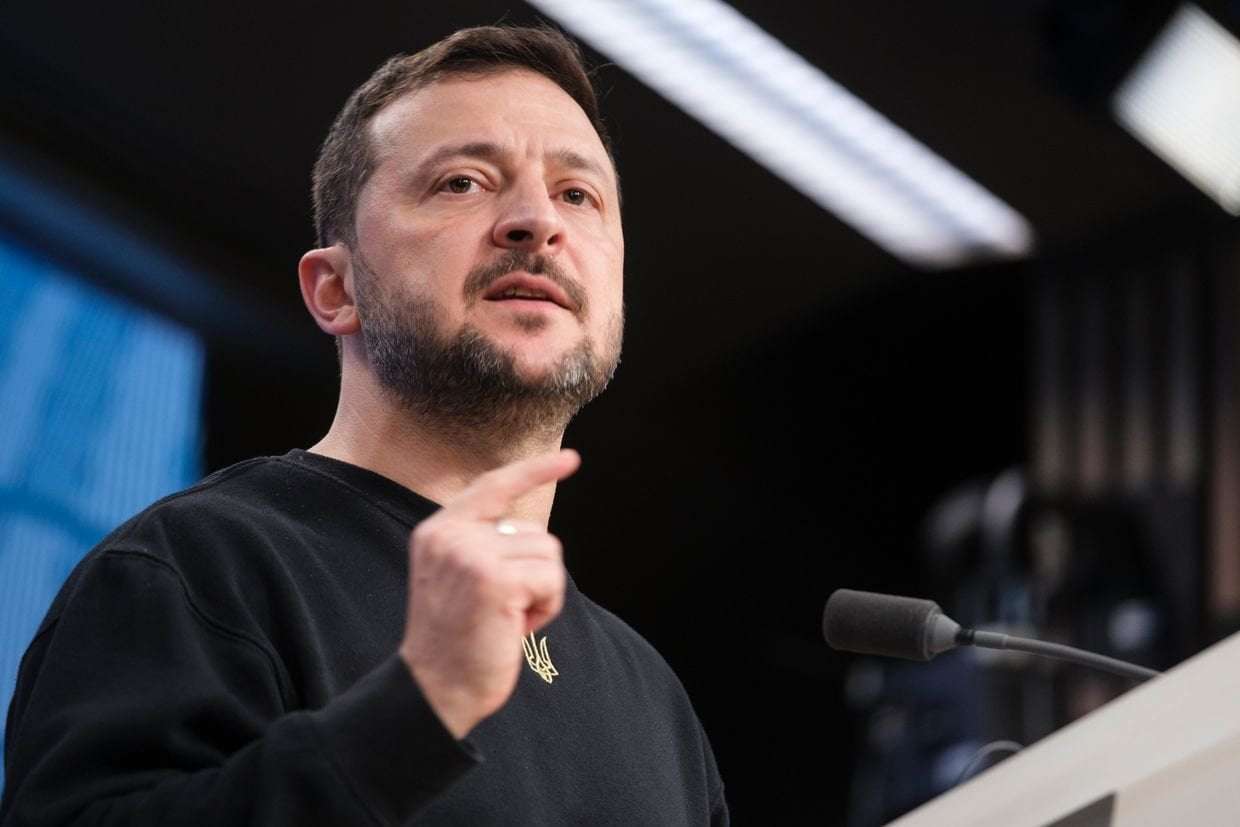 image for Ukraine has produced its first 100 missiles, Zelensky says