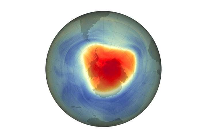 image for Good News, the Ozone Layer Hole is Continuing to Shrink