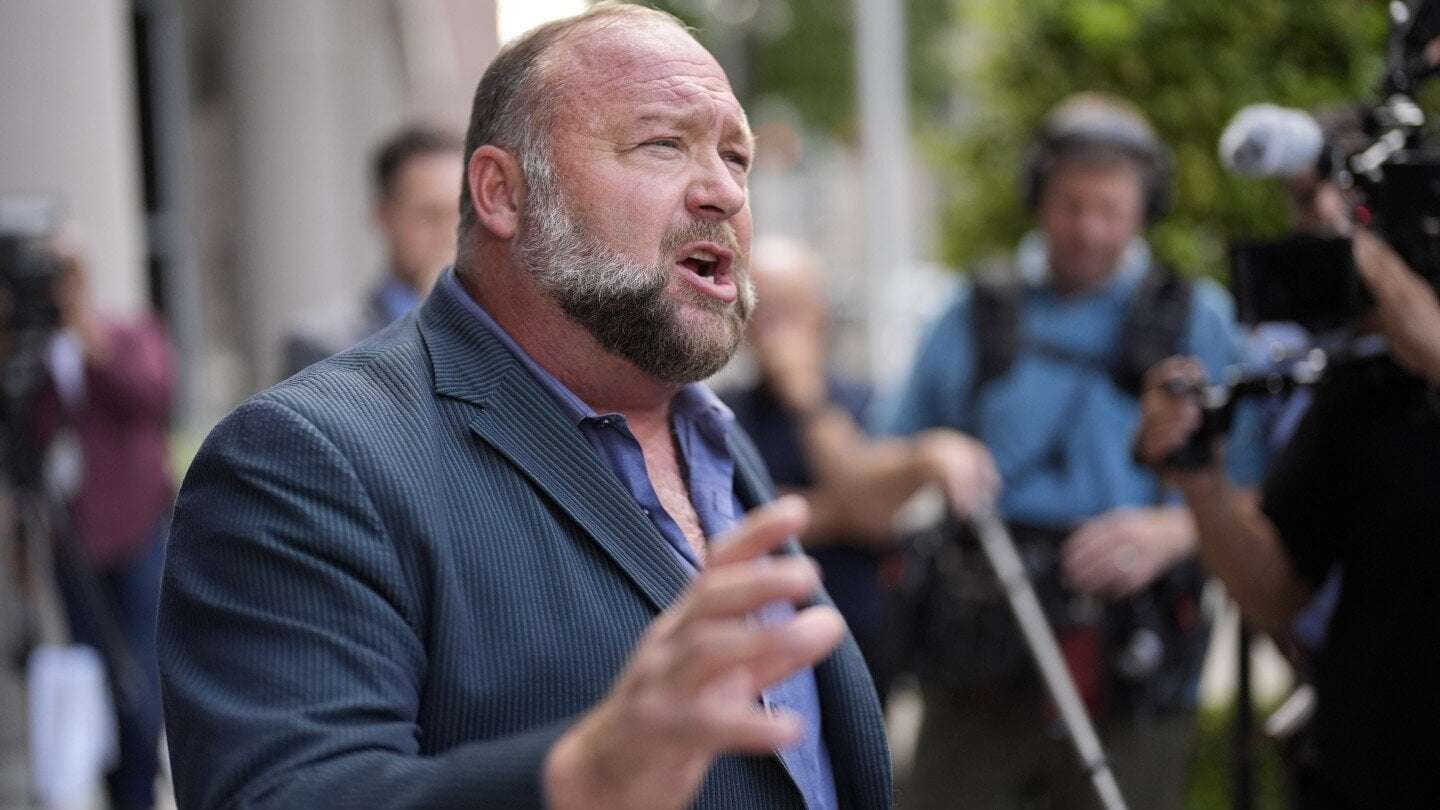 image for Satire publication The Onion buys Alex Jones’ Infowars at auction with Sandy Hook families’ backing