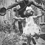 image for Soldier Coming Home To His Daughter After WWII, 1945