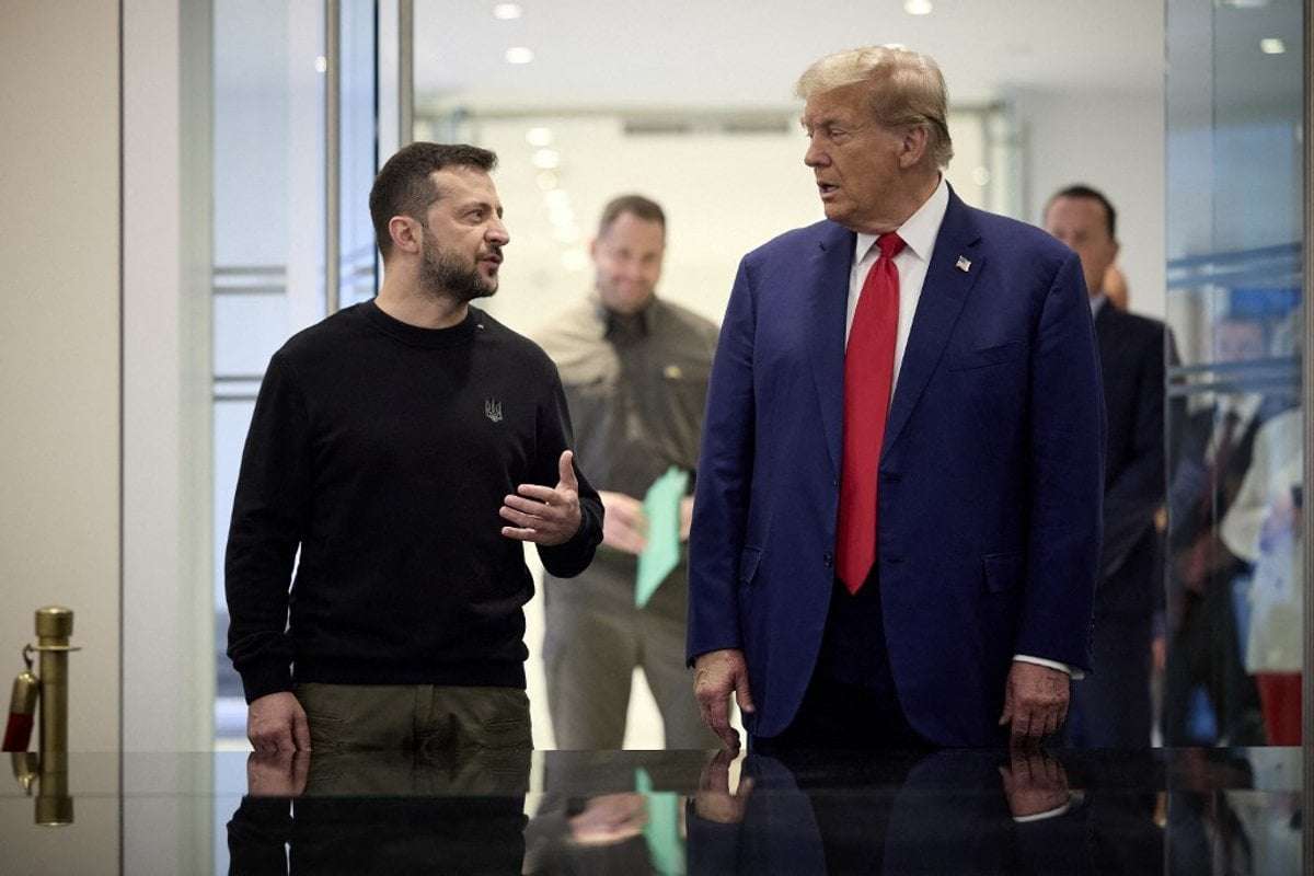 image for Zelensky Says War in Ukraine Will End ‘Sooner’ with Trump in Office