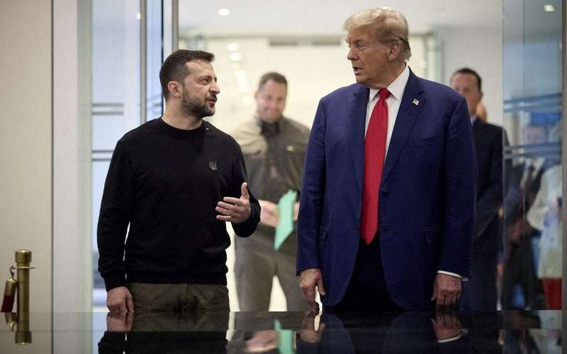 image for Zelensky Says War in Ukraine Will End ‘Sooner’ with Trump in Office