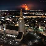 image for Photo of the eruption that started in Iceland a few hours ago