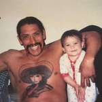image for Danny Trejo and his daughter, early 1990's