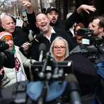 image for Anti-vax 'Freedom Convoy' organizer Pat King after being found guilty of mischief in Ottawa Friday