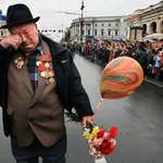 image for WW2 veteran during the Annual Victory Day Parade, 2007