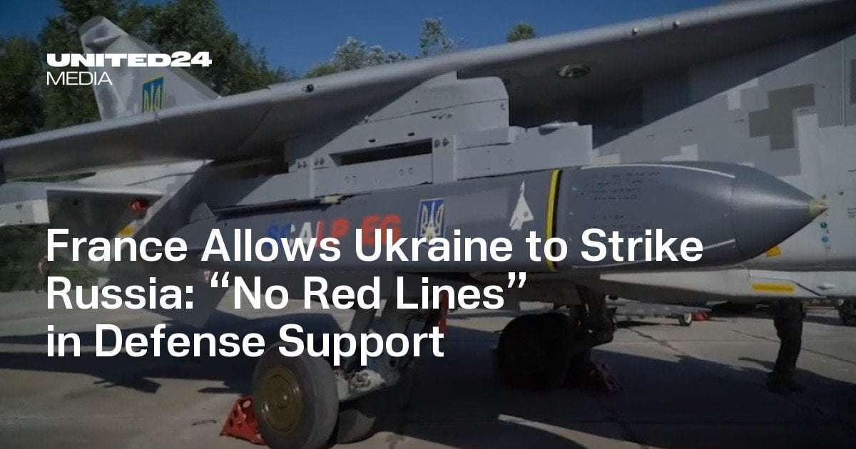 image for France Allows Ukraine to Strike Russia: “No Red Lines” in Defense Support