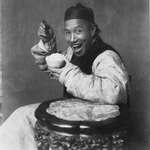 image for "Happiest man in China", photo taken in 1901. The man didn't know that photos are serious