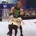 image for Trump's Secretary of Education & former WWE boss Linda McMahon "wrestling" with son-in-law Triple H
