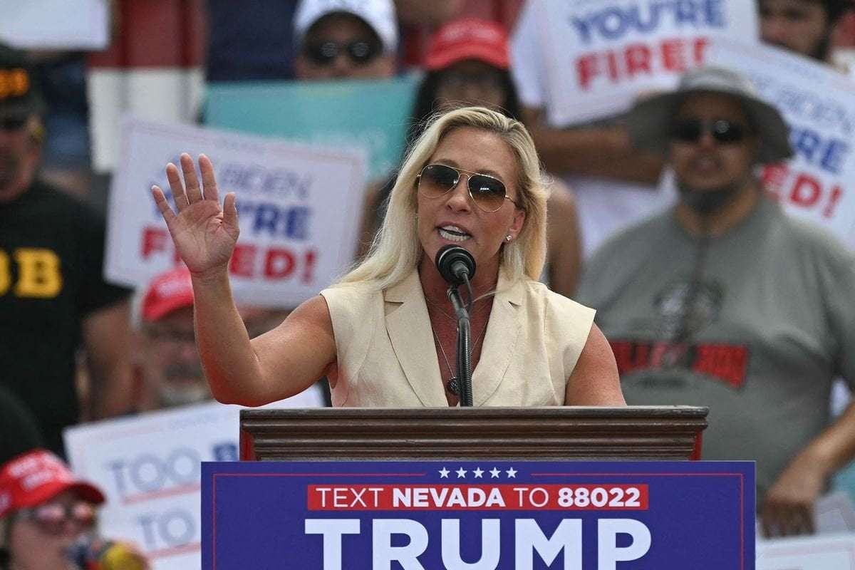 image for "Democrat propaganda": Marjorie Taylor Greene plans to team up with Musk to defund NPR