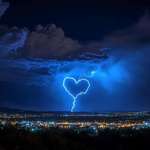 image for Heart of Thunder: Love Strikes the Sky