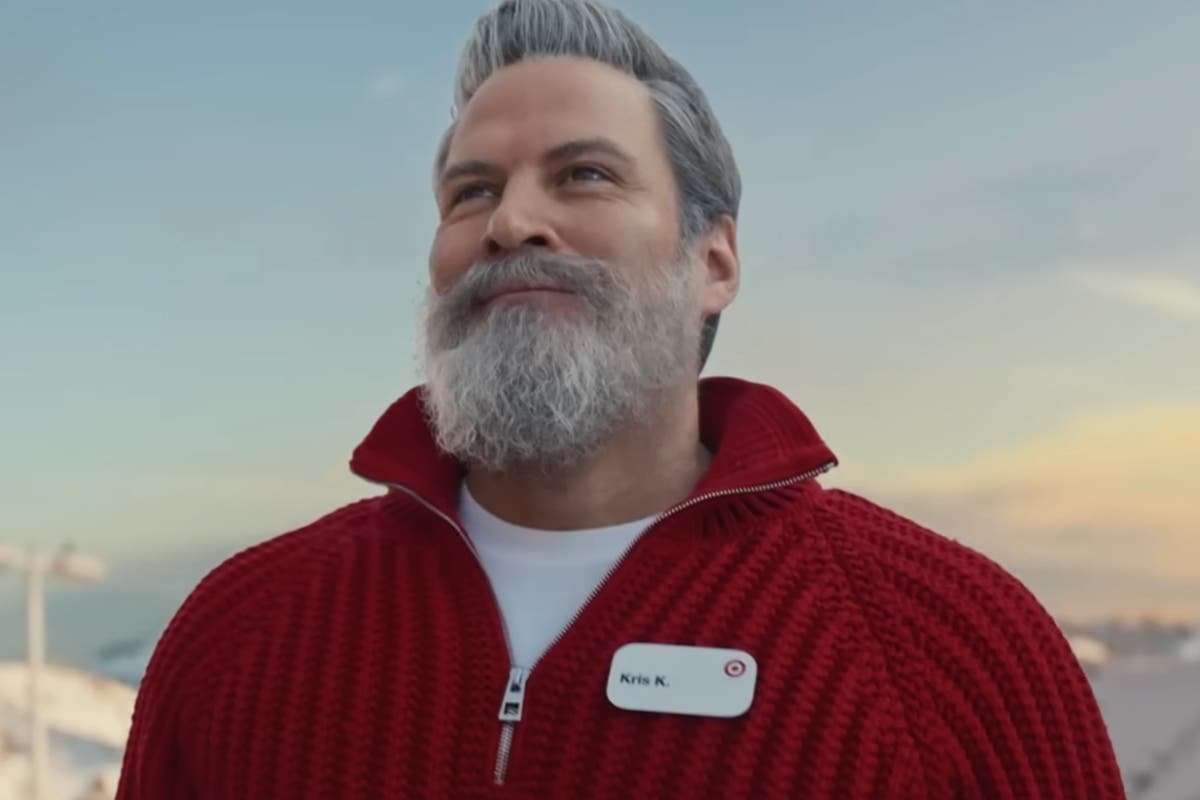 image for Target gives Santa Claus a ‘weirdly hot’ makeover in viral ad