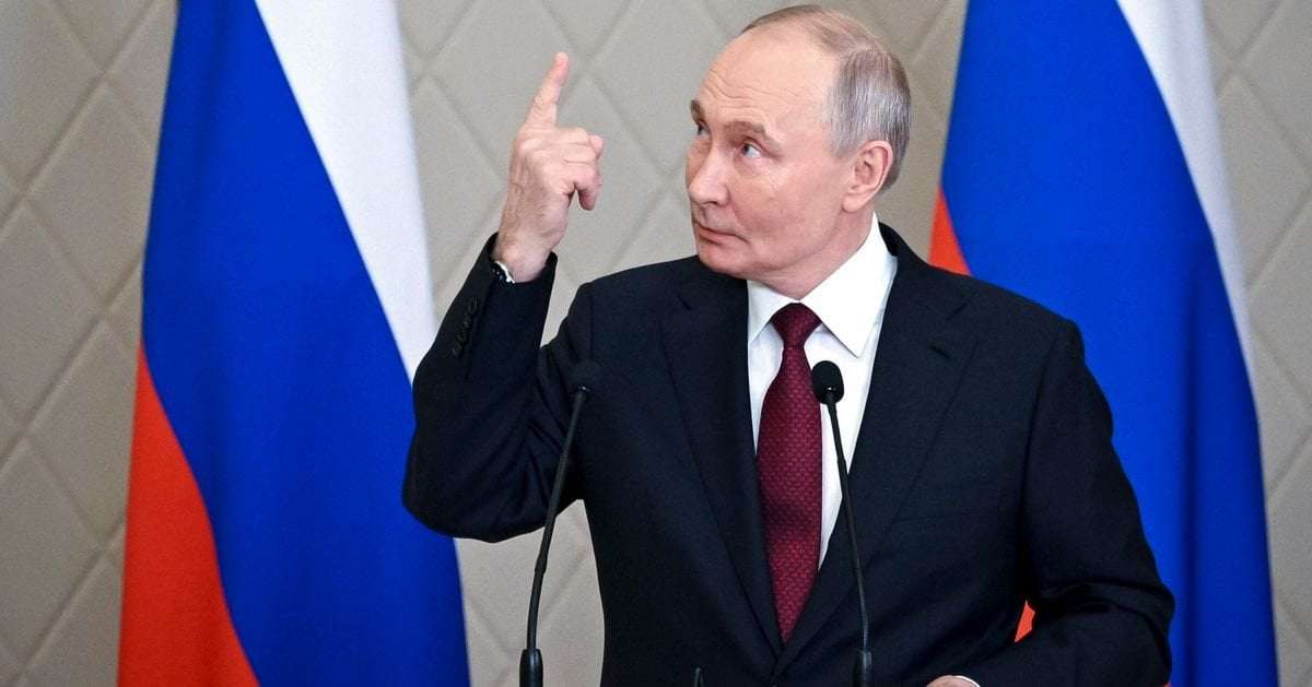 image for Putin Threatens To Use Missile Which Is 'Comparable In Strength To Nuclear Strike'