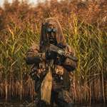 image for A German special forces sniper during amphibious infiltration training, earlier this year.