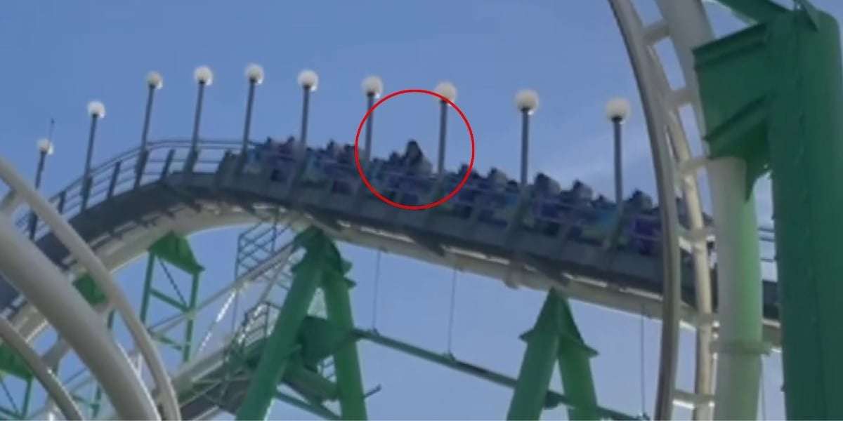 image for Man jumps out of roller coaster after he says lap bar unlocked: ‘I didn’t want to die that day'