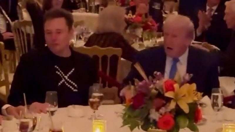 image for Musk joins Trump and family for Thanksgiving at Mar-a-Lago
