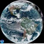 image for This Photo of earth was taken 30 minutes ago.