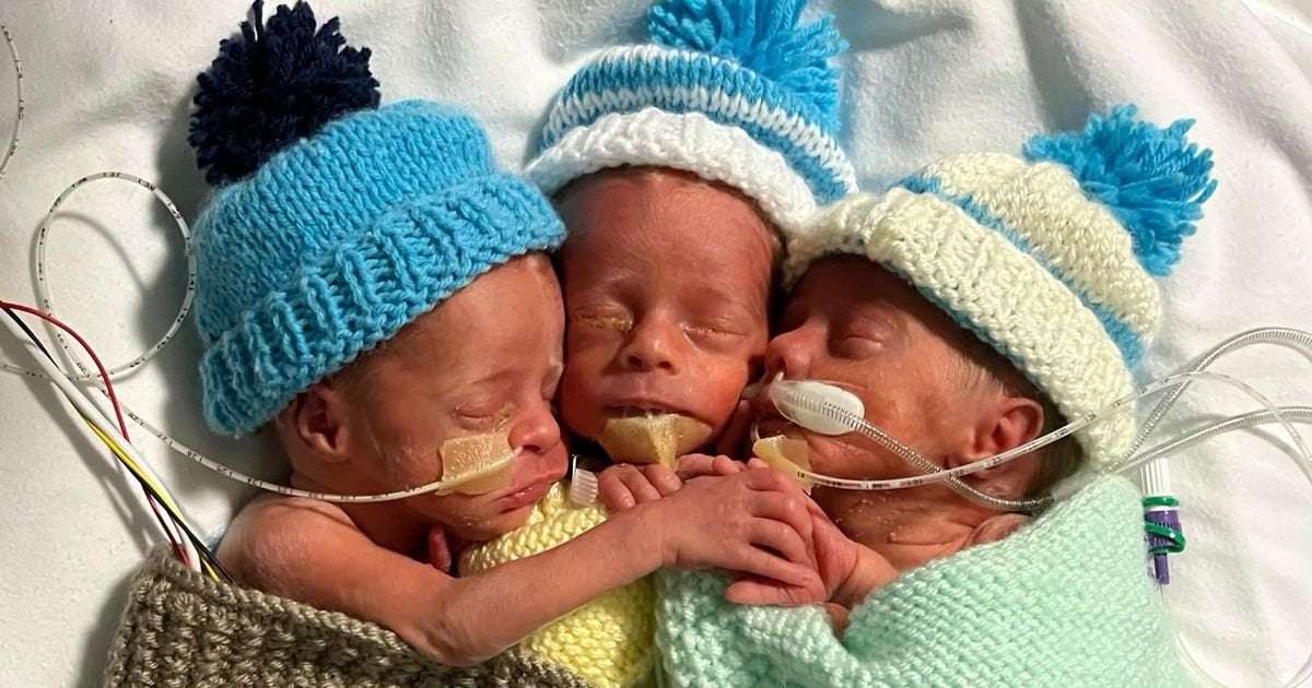 image for Somerset couple who could not conceive for years welcome identical triplets