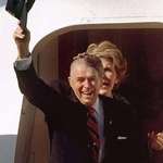 image for Ronald Reagan post brain surgery (1989)
